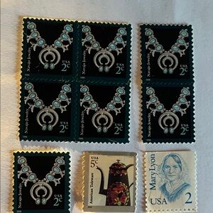 Vintage USA Postage Stamps Collection